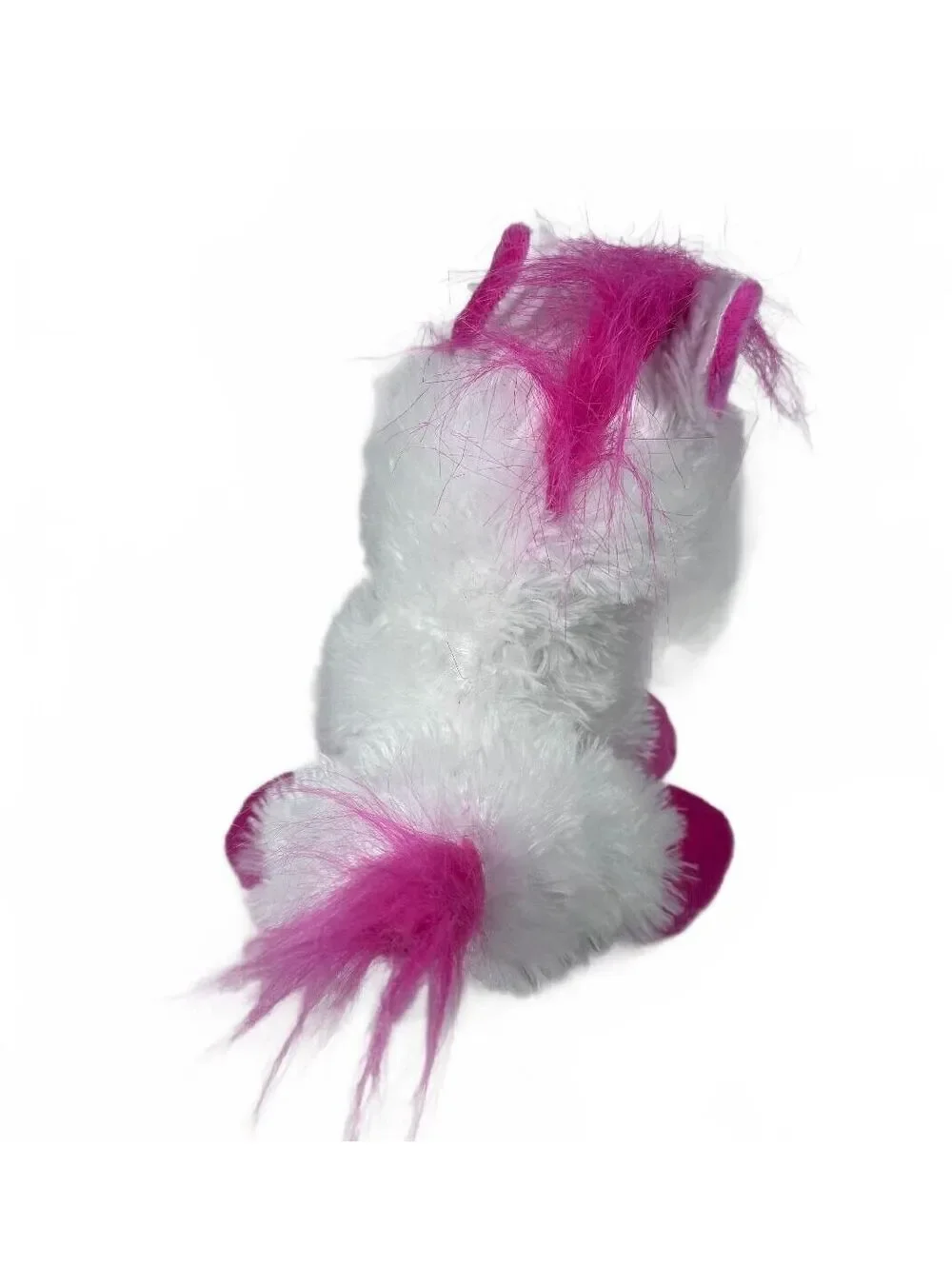 Goffa White Pink Unicorn Plush Stuffed Animal 12